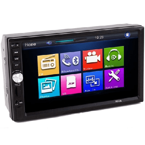 Trade Shop Traesio-autoradio 7" Gps Bluetooth Stereo Touchscreen Mp4 Fm Usb Mp5 Stereo Sd Aux -