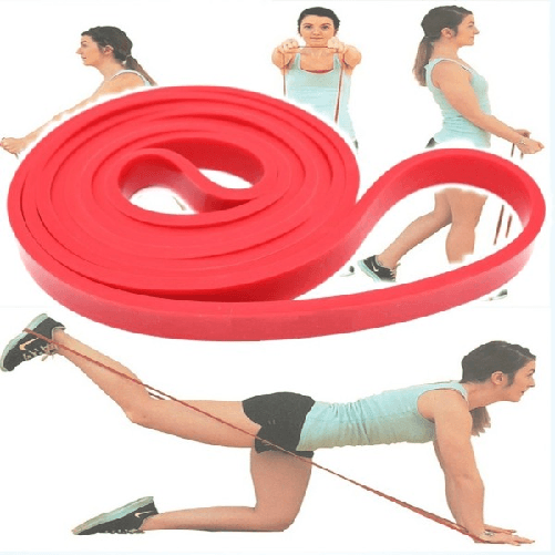 Trade Shop Traesio-fascia Elastica Aerobica Fitness Yoga Banda Di Resistenza Stretching Allenamento -