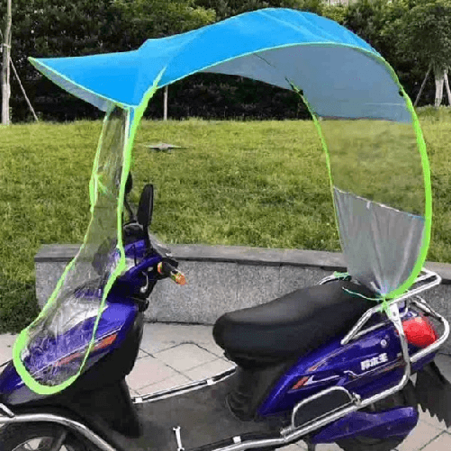 Trade Shop Traesio-parapioggia Moto Scooter Copertura Per Pioggia Impermeabile Coprimoto Universale -