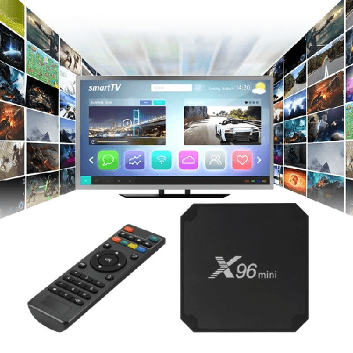 Trade Shop Traesio-x96 Mini Android Box 7.1 Quad-core S905w 2gb 16gb 4k Smart Tv Wifi Media Player -