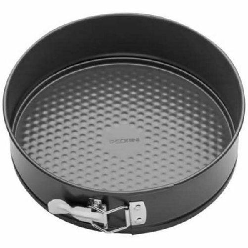 Trade Shop Traesio-teglia Da Forno Tortiera Per Dolci Torta Chiusura A Cerniera 26 Cm In Acciaio -