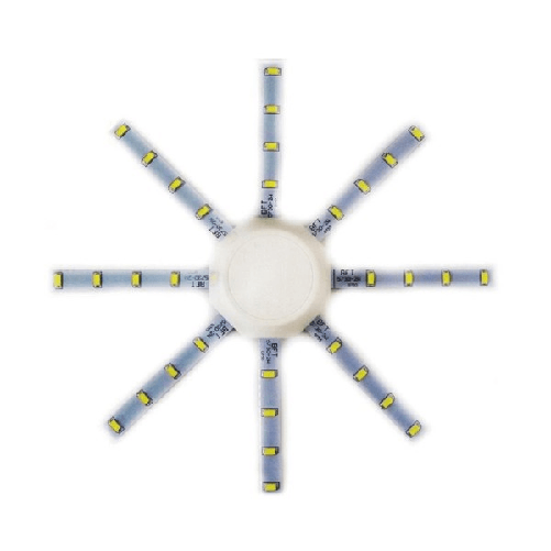 Trade Shop Traesio-kit Led Smd 16w Corona Sostituzione Plafoniere Alogene Bianco Freddo Naturale -