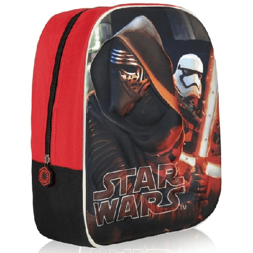 Trade Shop Traesio-zaino Zainetto Asilo Star Wars 3d Effetto Rilievo Edizione Scuola -