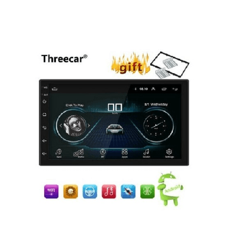 Trade Shop Traesio-autoradio Doppio Din Android 8.1 Navigatore Gps Mirror Link Bluetooth Stereo -