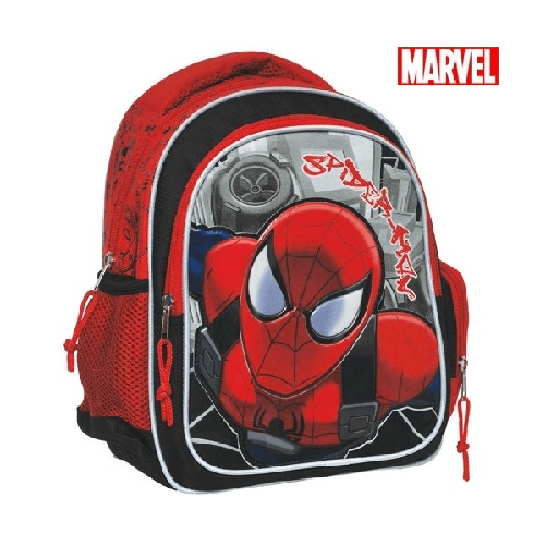 Trade Shop Traesio-zaino Junior Zainetto Marvel Spider-man Uomo Ragno 30 X 28 X 14 Cm -