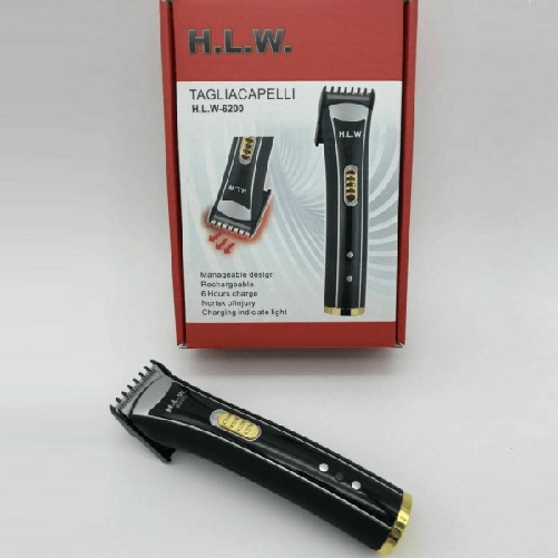 Trade Shop Traesio-taglia Capelli Regola Capelli Barba Batteria Ricaricabile Hlw-6200 -