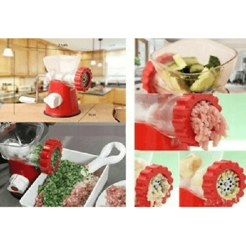 Tritacarne Manuale Trita Carne Trita Verdure Con Doppio Disco A Manovella -