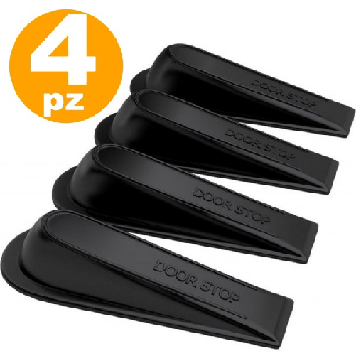 4 Ferma Porta Blocca Porta Fermaporta Pavimento Anti Scivolo Antiscivolo Casa -