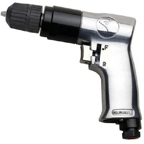 Trade Shop Traesio-trapano Ad Aria Compressa Avvitatore Autoserrante Reversibile Con Mandrino 3/8" -