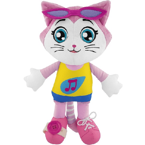 Pupazzo Milady Peluche Morbido Educativo 44 Gatti Gioco Per Bambini 1 Anno + -