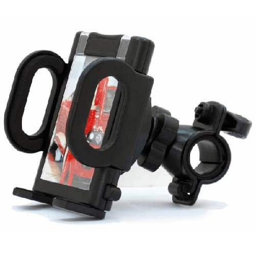 Trade Shop Traesio-supporto Moto 2041 Max 120mm 360°rotazione Portacellulare Universale Mp3 Mp4 Gps -
