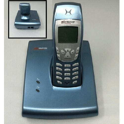 Telefono Cordless Telecom Sirio 187 Plus Vivavoce Rubrica Tastiera Illuminata -
