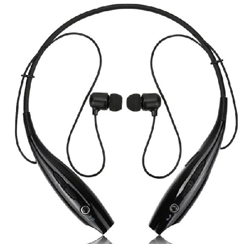 Cuffie Stereo Audio Auricolari Microfono Bluetooth Smartphone Sport Fitness -