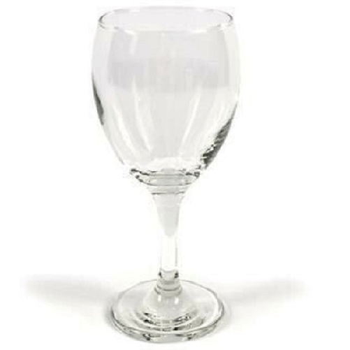 Set Servizio Da 6 Calici Bicchieri In Vetro Da 340cc Per Vino Acqua Economici -