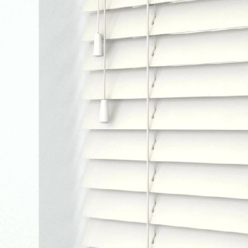 Trade Shop Traesio-tenda Veneziana Da Interno Casa Para Sole Effetto Legno Colore Bianco 180x175cm -