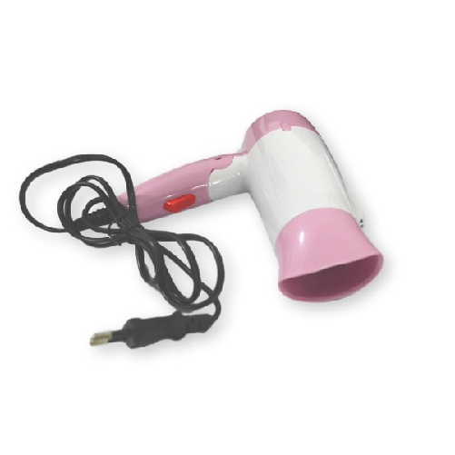 Trade Shop Traesio-phono Mini Asciugacapelli Sonar 1200 Watt Da Viaggio Sport Pieghevole Casa -