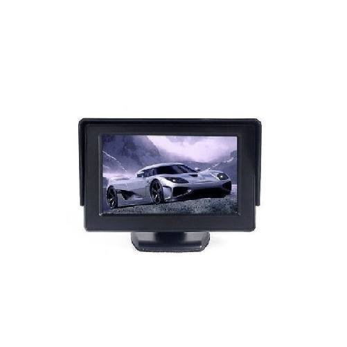 Trade Shop Traesio-monitor Lcd Tft 4.3" A Colori Auto Camper Per Telecamera Retromarcia Rear View -