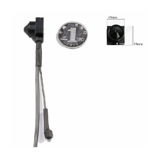Trade Shop Traesio-micro Telecamera Camera Spia Spy Colori Microfono Integrato Microcamera Zk-202e -