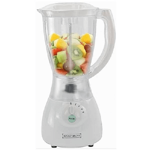 Trade Shop Traesio-frullatore Capacita' 1,5 Litri 500 Watt Bianco Con 4 Velocita' Robot Da Cucina -