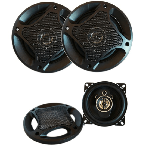 Trade Shop Traesio-kit Coppia Casse Auto 250 Watt 2 Vie 10cm Altoparlanti Speaker Automobile Ts1072 -