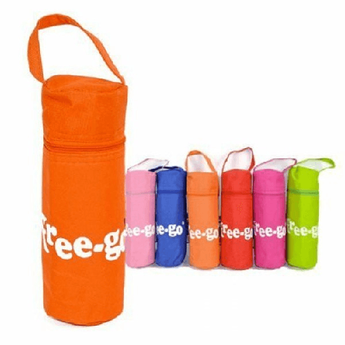 Trade Shop Traesio-borsa Termica Mini Portabottiglia Piccola Termico Mare Vacanze Bambini 50 Cl -