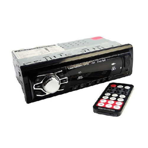 Trade Shop Traesio-stereo Autoradio Auto Fm Mp3 Usb Slot Sd Aux Rca Radio 60w X 4 Telecomando Ec4207 -