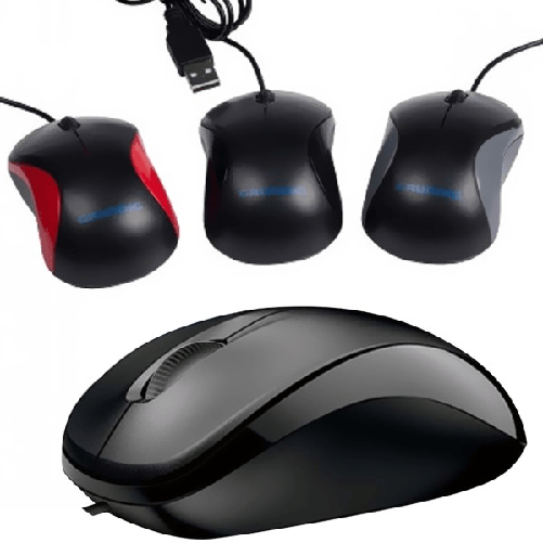 Trade Shop Traesio-mouse Gaming Ottico Per Pc Mac Notebook Computer Portatile Usb 1000dpi 3 Colori -