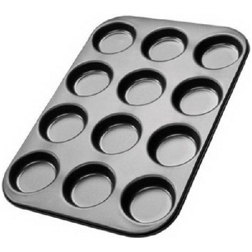 Trade Shop Traesio-stampo Teglia Antiaderente 12 Posti Per Muffin Ruoto Capcake Pasticceria -