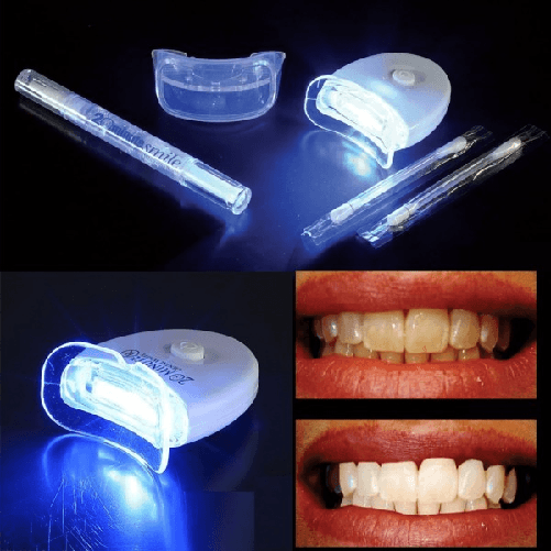 Dispositivo Professionale Sbiancante A Led Denti Dental White Rx Sorriso Super -