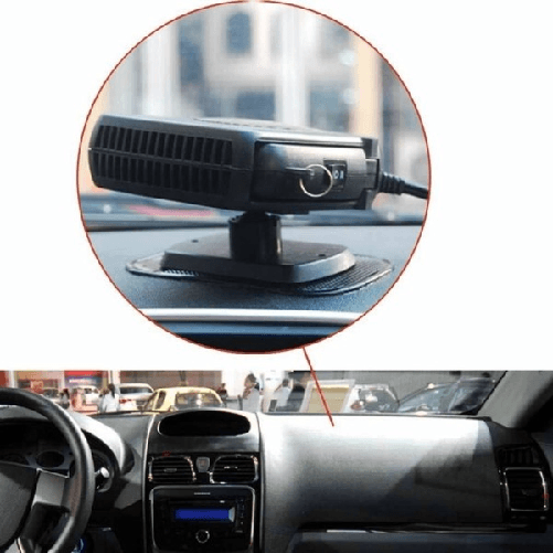 Trade Shop Traesio-sbrinatore Riscaldatore Scaldino 12v 150w Termoventilatore Ventilatore Auto Car -
