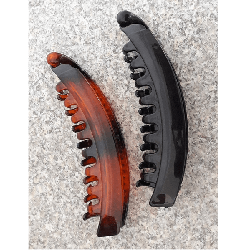 Fermacoda 0127 Banana 13 Cm Pesce Pettine Per Capelli Coda Codino Ferma Capelli -