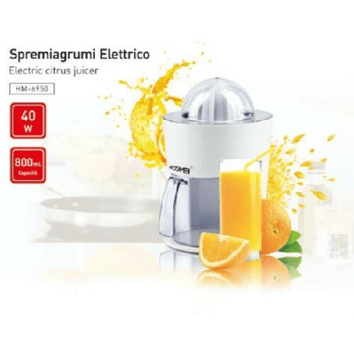 Trade Shop Traesio-spremiagrumi Elettrico Professionale In Acciaio A Leva Premi Spremi Agrumi 40w -