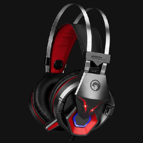 Cuffie Cuffia Stereo Gaming Marvo Hg8914 Scorpion Usb Auricolare Con Microfono Pc -