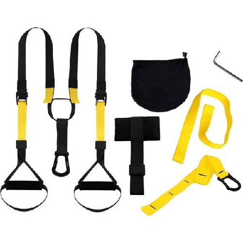 Cinghie Per Allenamento In Sospensione P4 Carico 500kg Ancoraggio Porta Fitness -