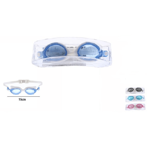 Trade Shop Traesio-occhialini Occhiali Per Nuoto Piscina Mare Sport Estate Colorati 16 Cm 71567 -