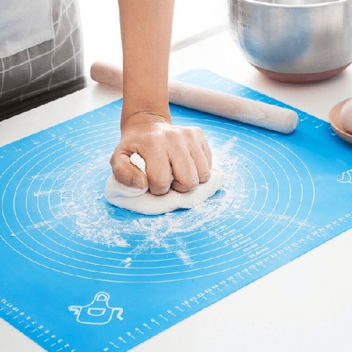 Trade Shop Traesio-tappetino In Silicone Da Forno Per Impasto Pizza E Dolci Cottura Antiaderente -