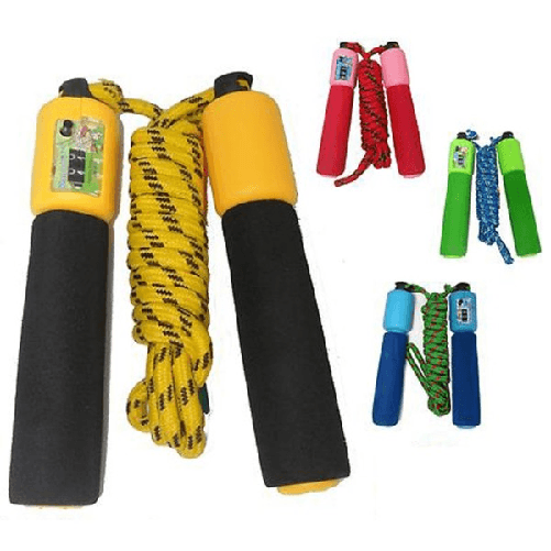 Corda Per Saltare Con Contatore Digitale Display Conta Salti Fitness Sport -