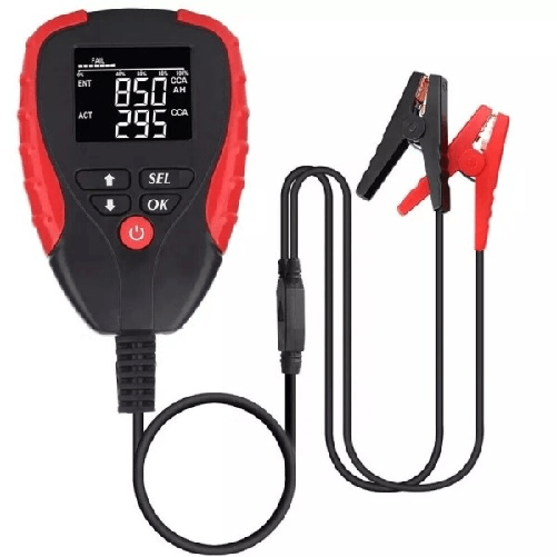 Trade Shop Traesio-tester Batteria Auto Professionale 12v Analizzatore Digitale Display Lcd Fs-21946 -