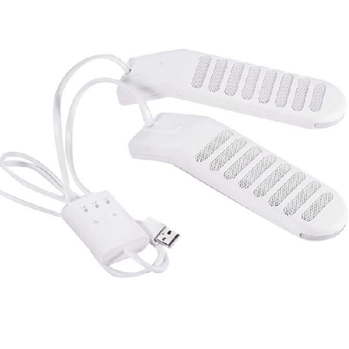 Trade Shop Traesio-asciuga Scarpe Asciugatura Portatile Usb Solette Riscaldabili Calzini Scarponi -