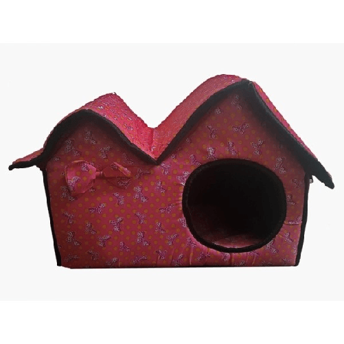 Trade Shop Traesio-cuccia Letto Pieghevole Casa Con Cuscino Per Cane Cani Taglia Piccola Cuccioli Gatti Lettino Per Animali -