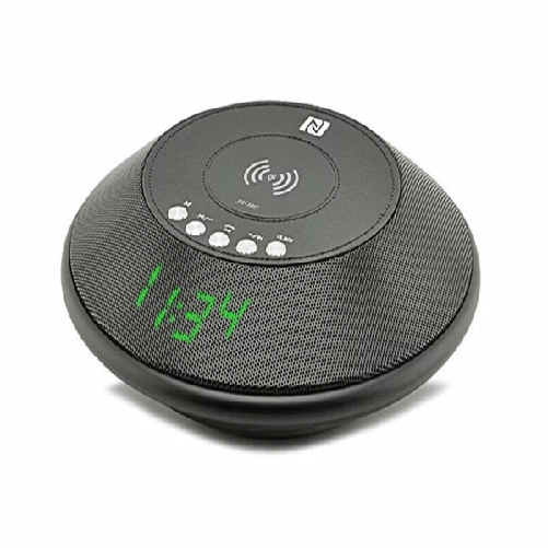 Trade Shop Traesio-altoparlante Bluetooth Con Orologio Radio Tf Card Aux 3w Wireless Per Cellulare -