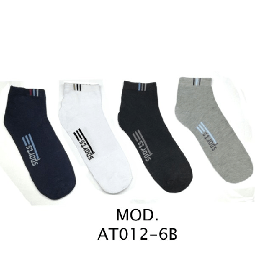 Trade Shop Traesio-12 Paia Di Calzini Uomo Collo Basso Comodi In 4 Colori Sport Dal 40 Al 46 -