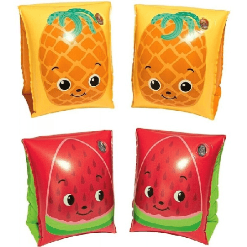 Braccioli Frutta Per Bambini 23x15cm Nuoto Piscina Mare Modelli Assortiti 32042 -