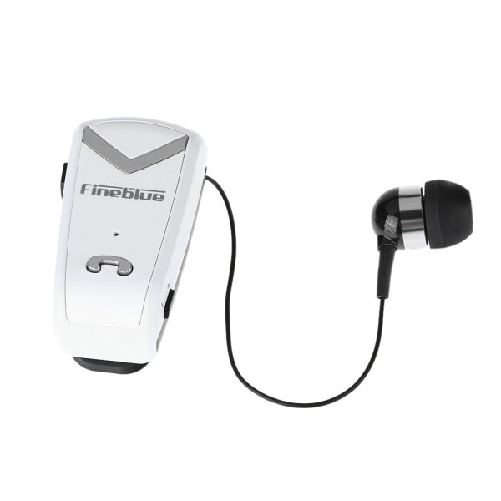 Trade Shop Traesio-cuffia Retraibile Auricolare Bluetooth Universale Fineblue F-v2 Per Smartphone -