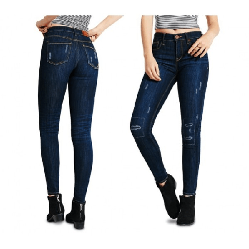 Trade Shop Traesio-jeans Donna A Vita Alta 81113 Mod. Annalaura Slim Fit Taglie Dalla Xs Alla Xl - Xs Trade Shop Traesio-jeans Donna A Vita Alta 81