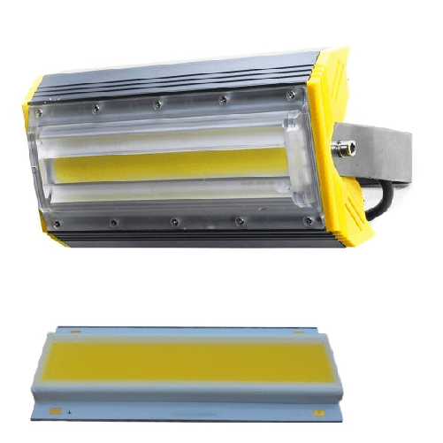 Faro Proiettore Led Cob 30 W Per Esterni Lineare Spotlight Inclinabile -