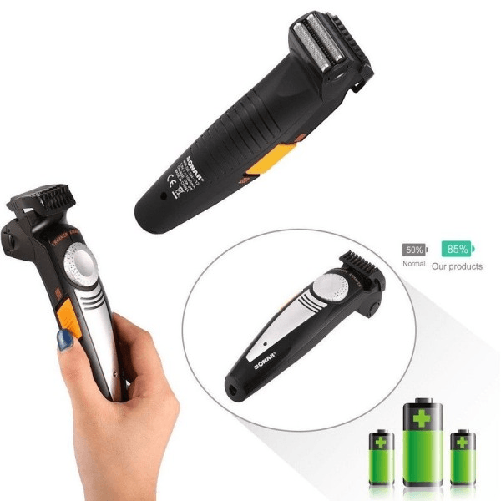 Trade Shop Traesio-taglia Capelli Ricaricabile Impermeabile Rasoio Regola Barba Basette Sn132 -