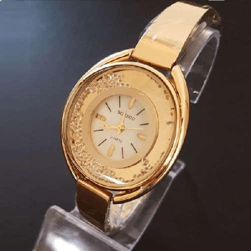 Trade Shop Traesio-orologio Da Polso Sousou 6686 Donna Analogico Quarzo Bracciale Fashion -