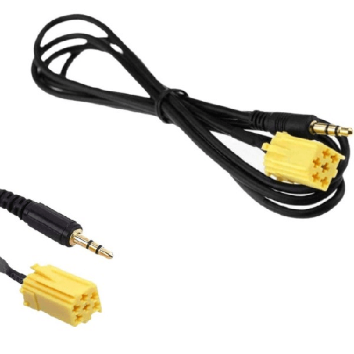 Trade Shop Traesio-cavo Adattatore Funzione Aux Compatibile Radio Blaupunkt Fiat Lancia Alfa Smart -