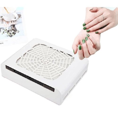 Trade Shop Traesio-aspirazione Per Unghie Manicure Pedicure Da Tavolo 40 Watt Estetista 858-15 -